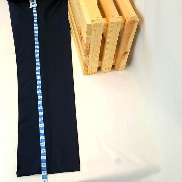 MEN'S JOE BY JOSEPH ABBOUD MED BLUE WOOL DRESS SLACKS ( NWT ) SIZE 33 - UNHEMED - Picture 8 of 8